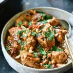 Slow Cooker Peanut Chicken