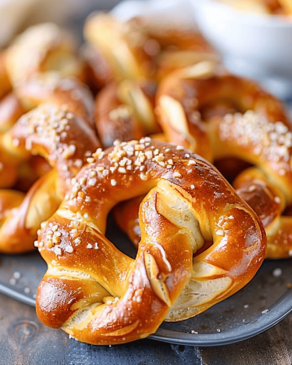 Soft & Buttery Pretzel Twists