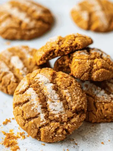 Soft Pumpkin Spice Cookies