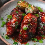 Sticky Honey Gochujang Chicken (Air Fried or Baked)