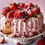 Strawberry Italian Cream Pound Cake