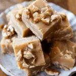 Tahini Fudge with Maple, Vanilla & Walnuts