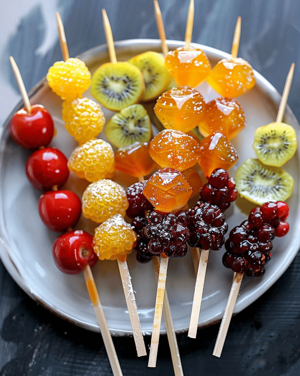 Tanghulu (Chinese Candied Fruit Skewers)