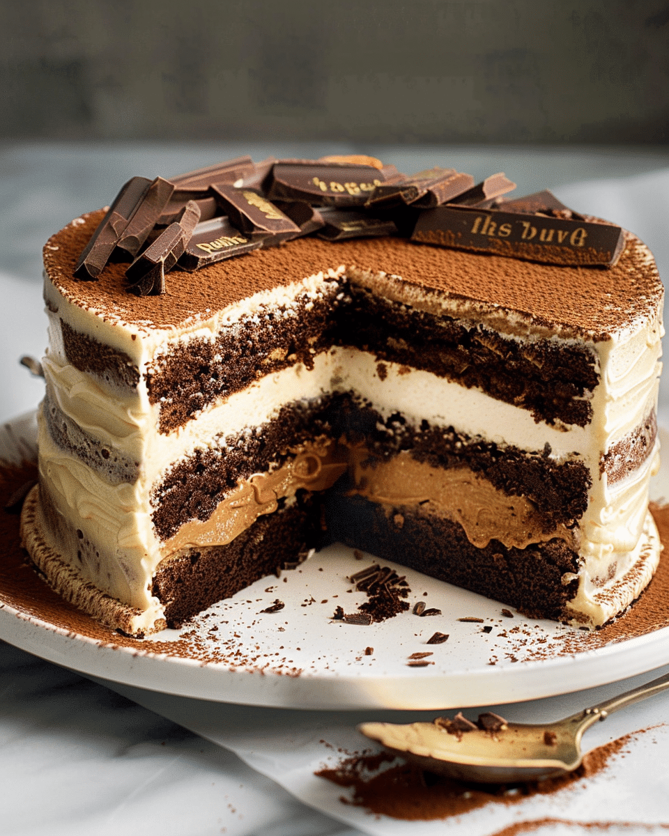 Tiramisu Chocolate Layer Cake