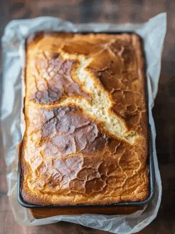 Basque Cheesecake in a Loaf Pan