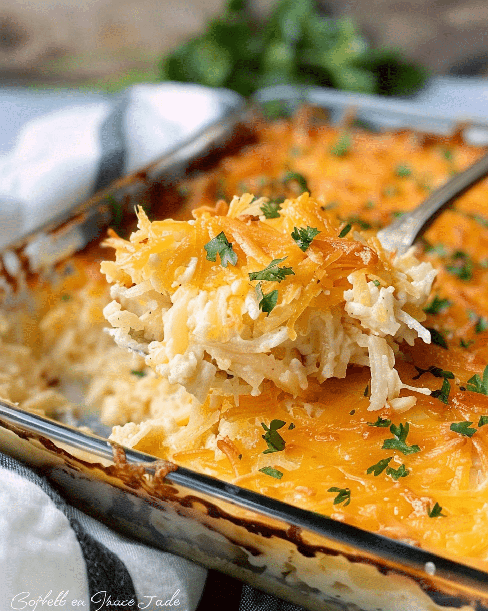 Better Than Cracker Barrel Hashbrown Casserole