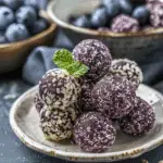 Blueberry Protein Balls