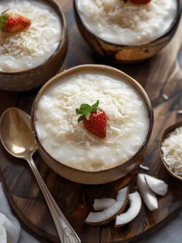 Brazilian Coconut Pudding