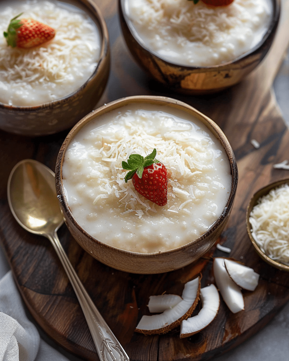 Brazilian Coconut Pudding