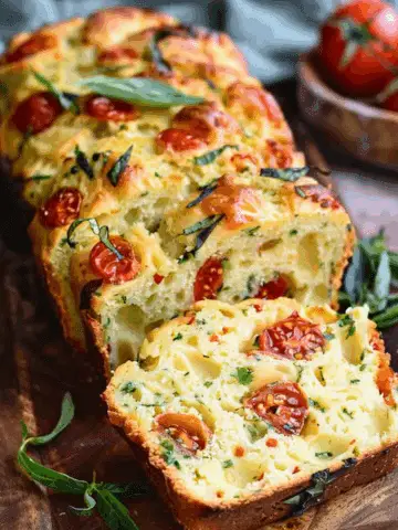 Caprese Quick Bread