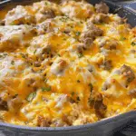 Cheddar Bay Hamburger Casserole