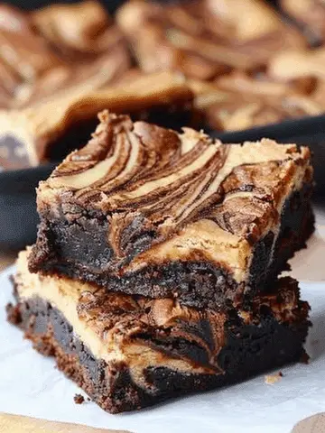 Cheesecake Swirl Peanut Butter Brownies