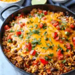 Cheesy Taco Rice