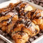 Chocolate Croissant Breakfast Bake
