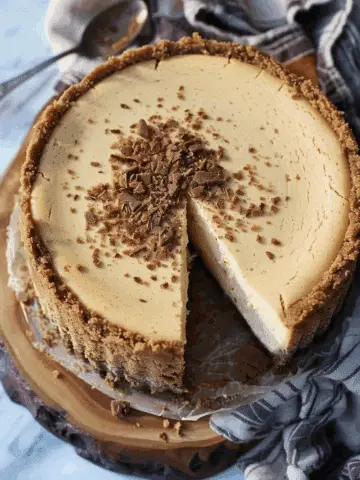 Classic Vanilla Bean Brown Butter Cheesecake