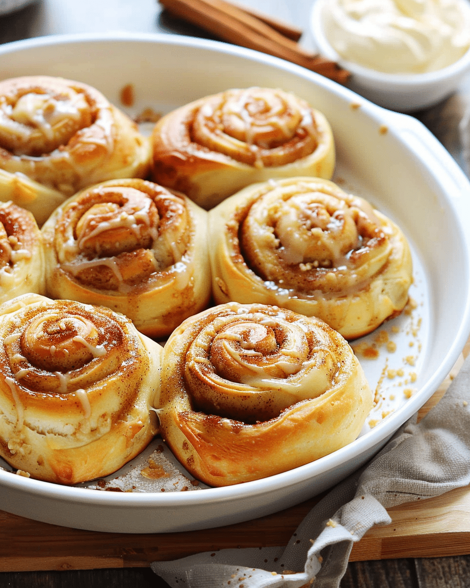 Cottage Cheese Cinnamon Rolls