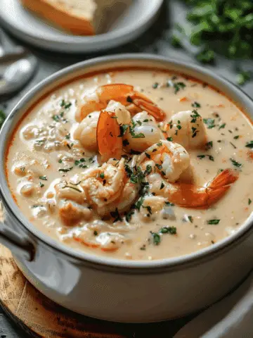 Crab & Shrimp Seafood Bisque