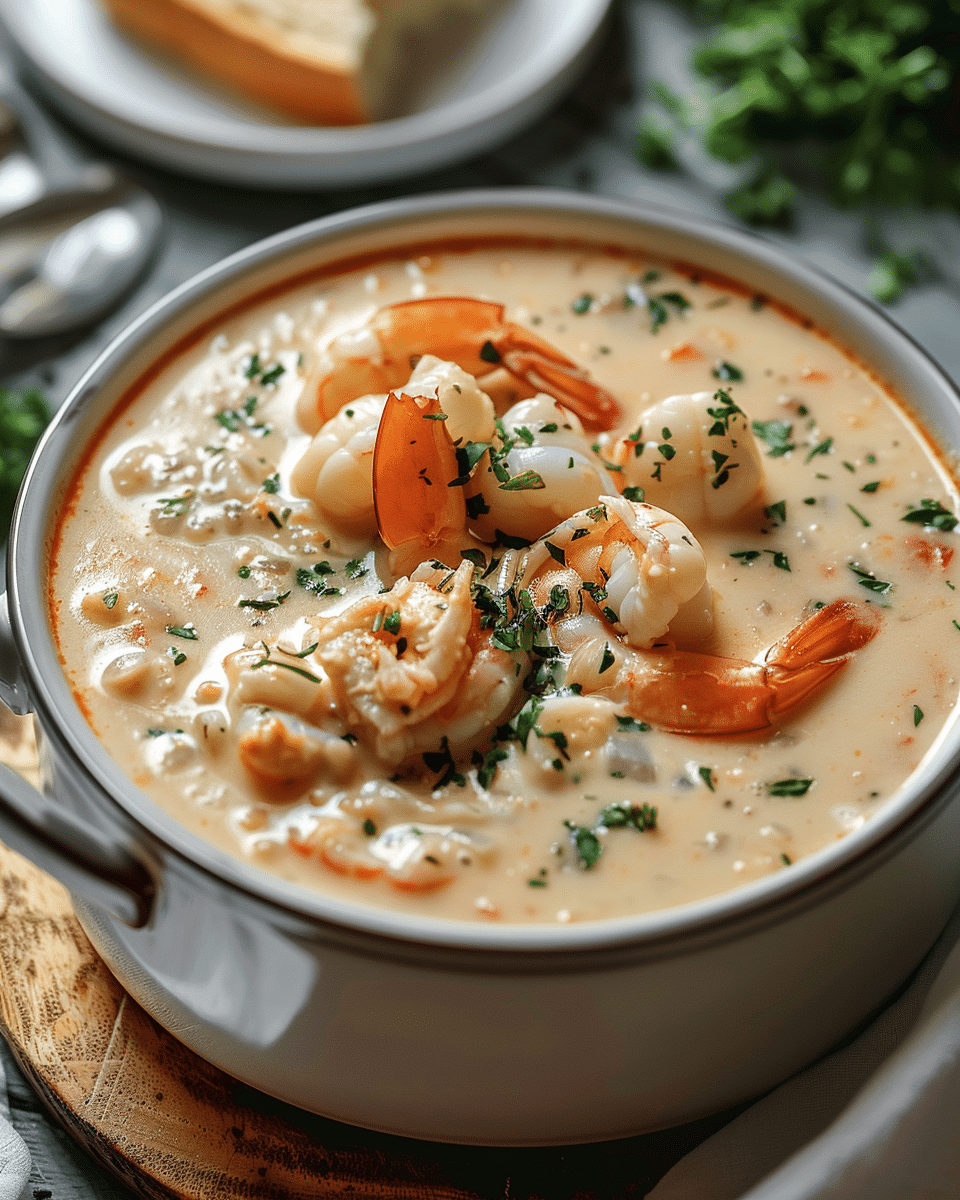 Crab & Shrimp Seafood Bisque