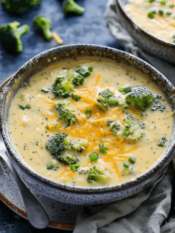 Creamy Broccoli Cheddar Soup