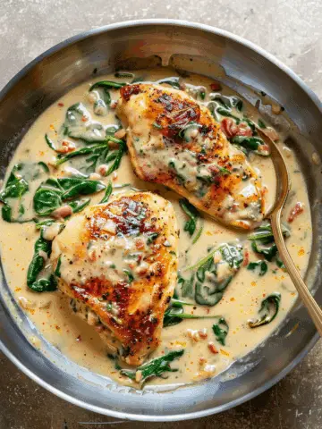 Creamy Chicken Florentine