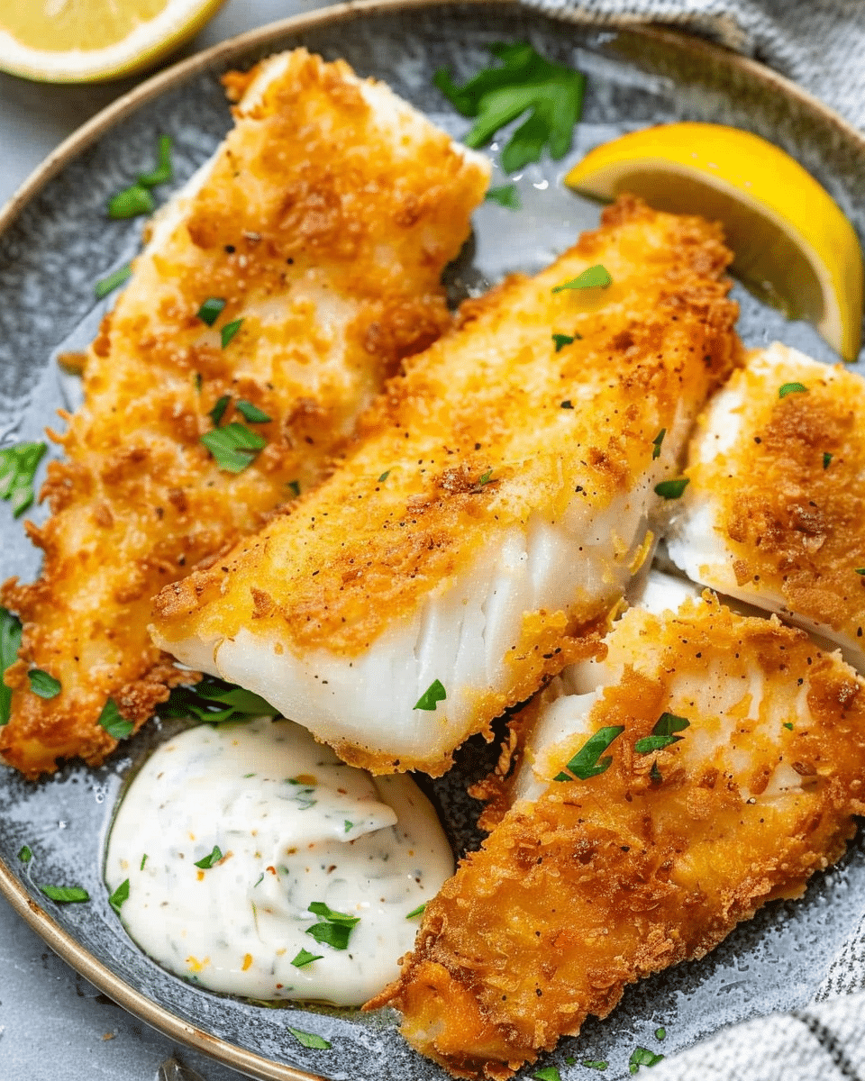 Crispy Air Fryer White Fish