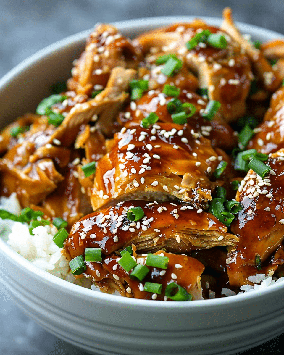 Crock Pot Teriyaki Chicken