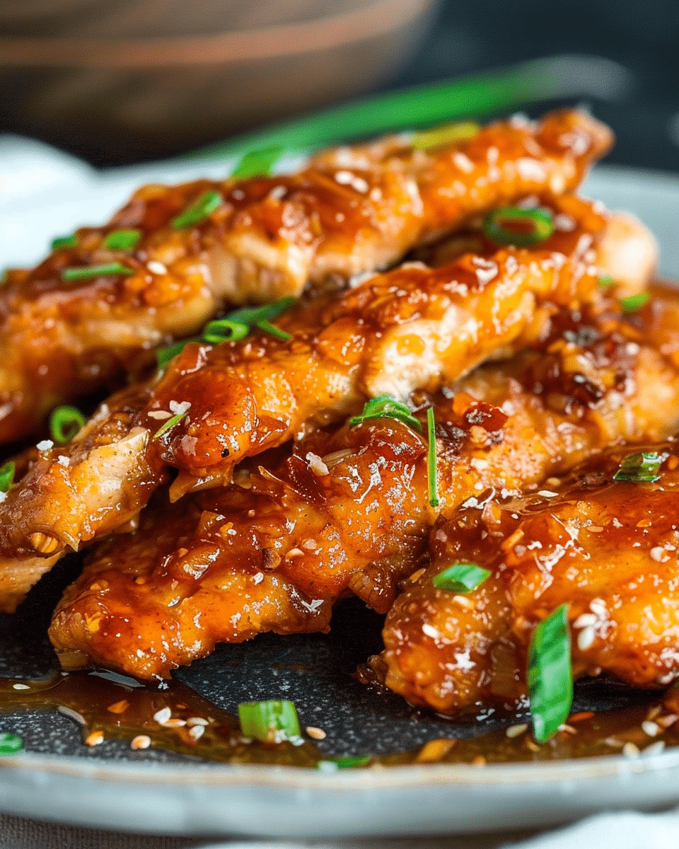 Double Crunch Honey Garlic Chicken Breasts