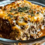 Easy Cheesy Meatloaf Casserole