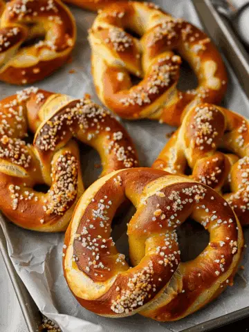 Easy Homemade Soft Pretzels