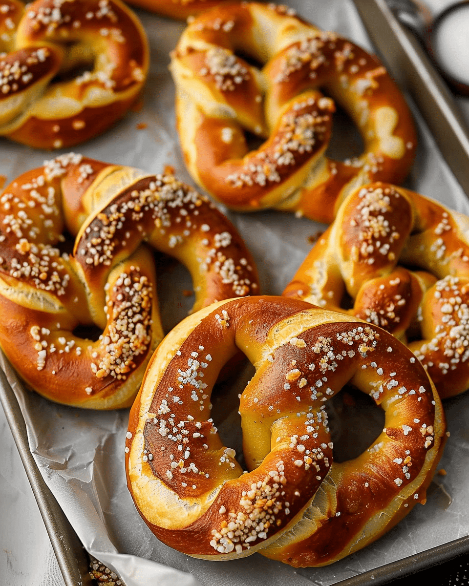 Easy Homemade Soft Pretzels