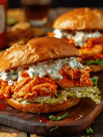 Epic Buffalo Chicken Sandwich
