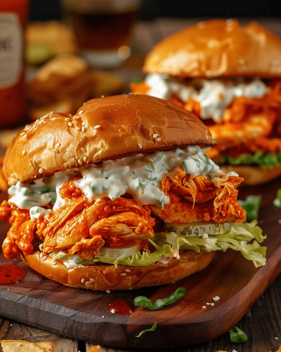 Epic Buffalo Chicken Sandwich