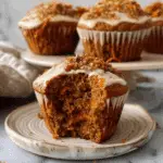 Flourless Carrot Cake Muffins