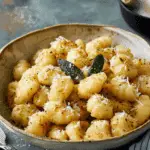 Gnocchi with Garlic Butter and Sage