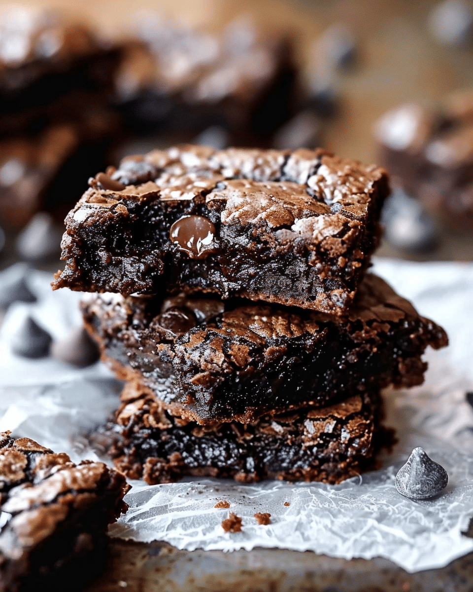 Gooey Fudgy Chewy Brookies