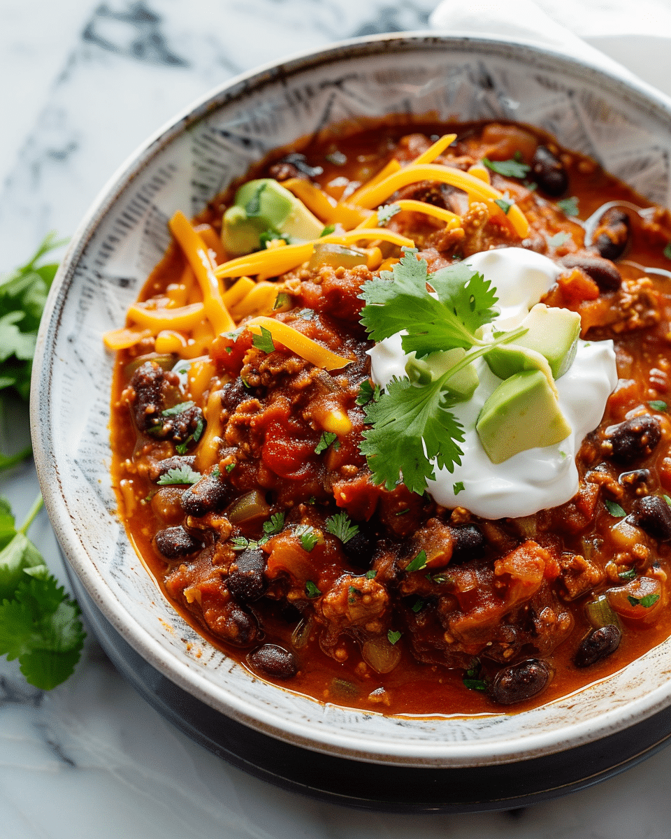 Hearty Vegetarian Chili