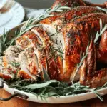 Herb Butter Roasted Thanksgiving Turkey