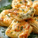 Herb & Cheese Puff Pastry Bites