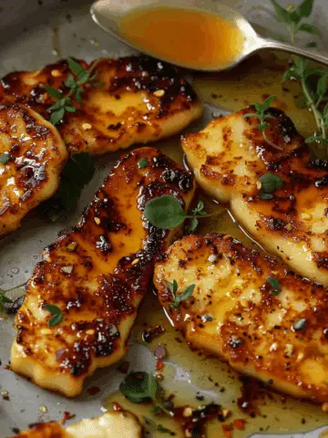 Hot Honey Halloumi