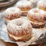 Korean Milk Cream Donuts