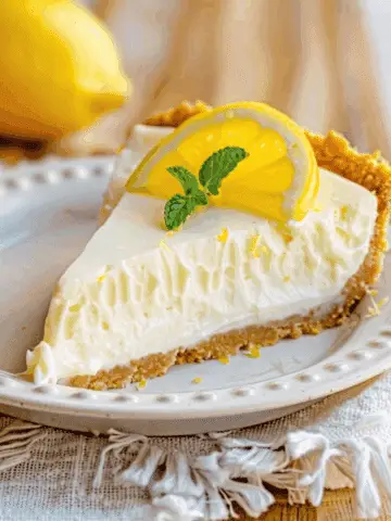 Lemon Icebox Cheesecake