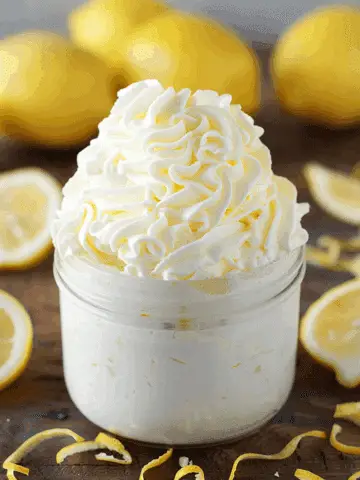 Lemon Whipped Cream
