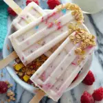 Milk and Cereal Breakfast Popsicles