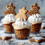 Mini Gingerbread Pudding Cups