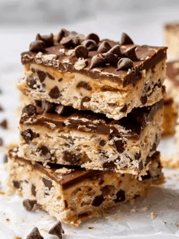 No-Bake Chocolate Cookie Dough Bars