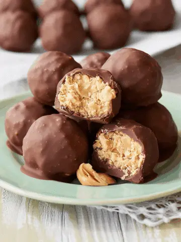 No-Bake Peanut Butter Balls