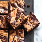 Peanut Butter Swirl Brownies