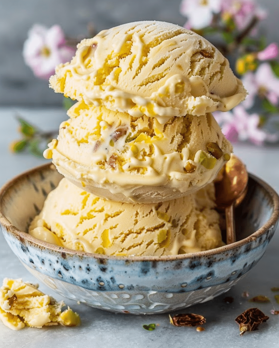 Persian Ice Cream (Bastani Sonnati)