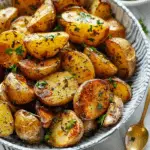 Roasted Garlic Herb Potatoes