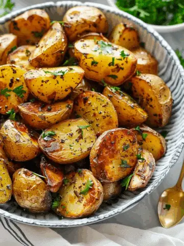 Roasted Garlic Herb Potatoes